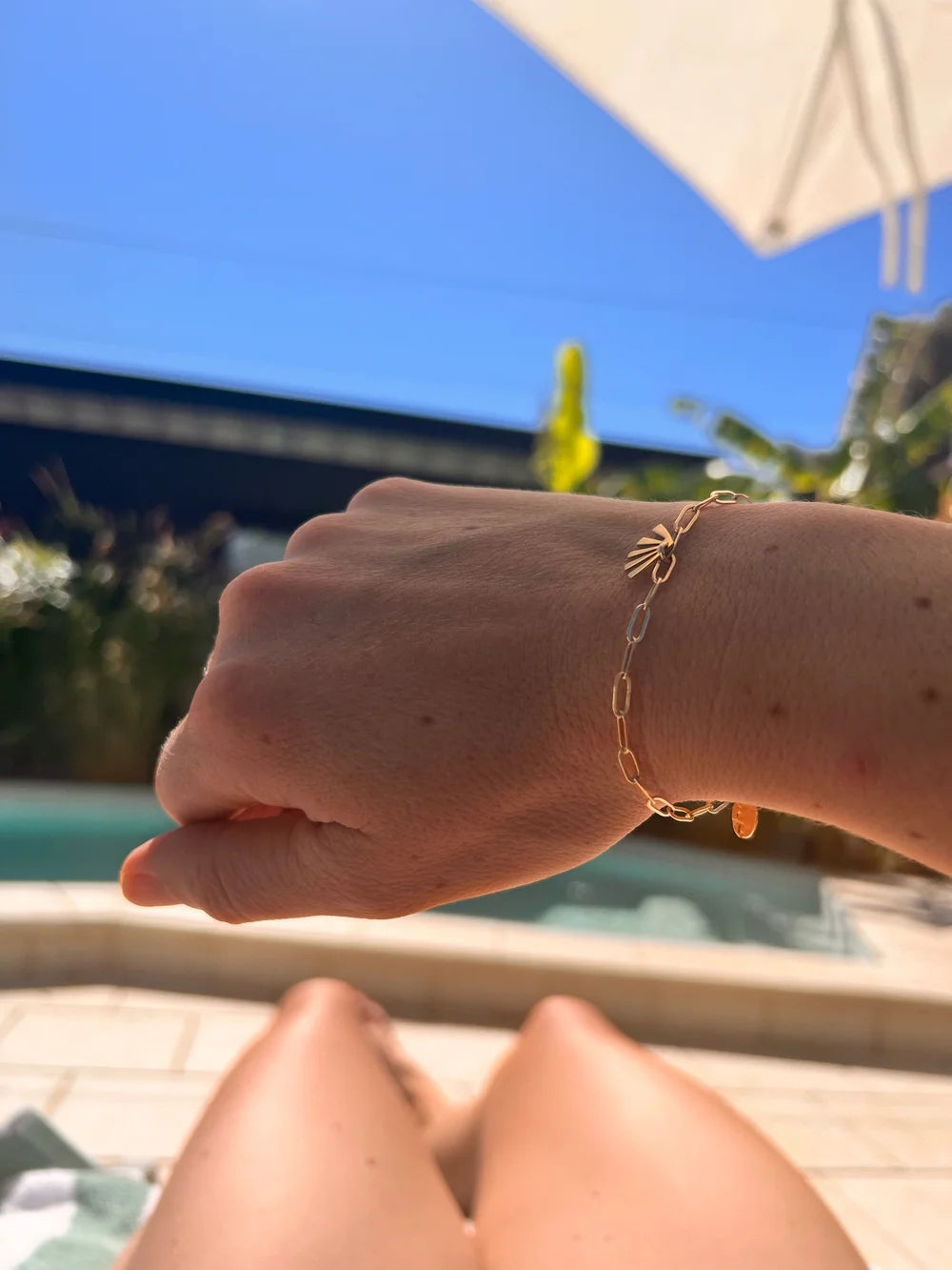 plain chain bracelet