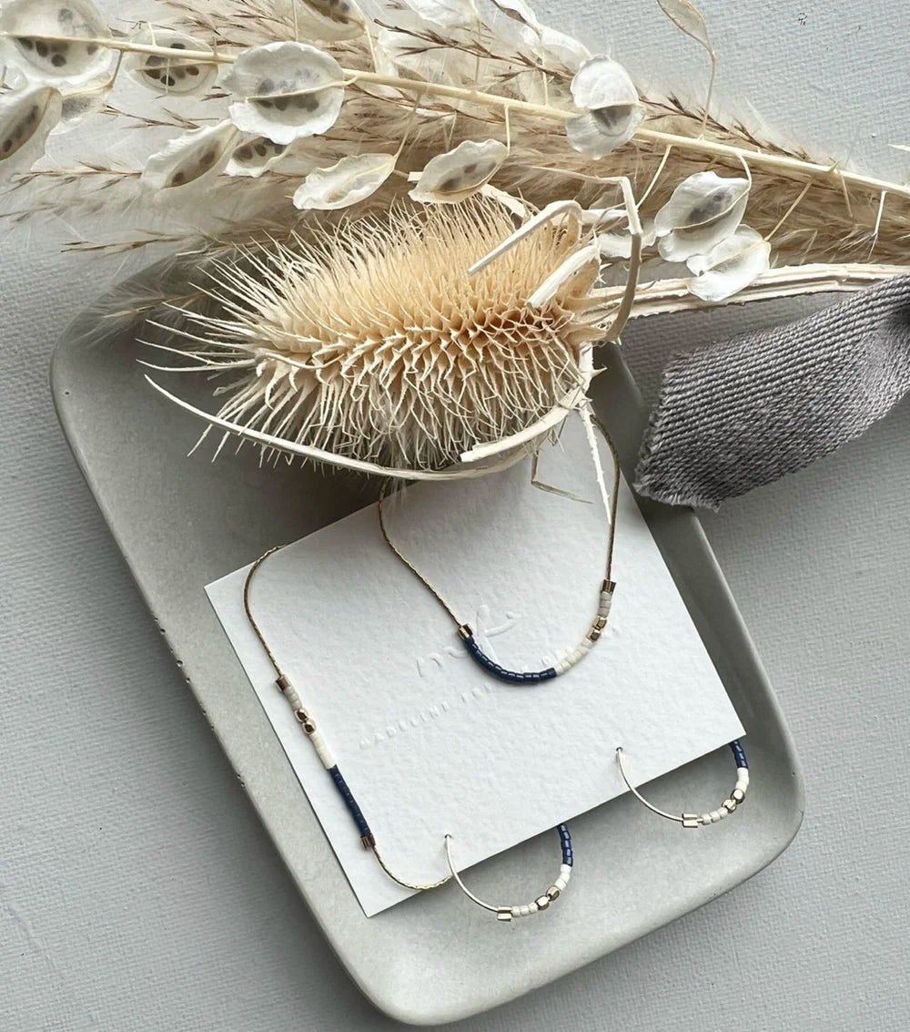 the tiny beaded bracelet