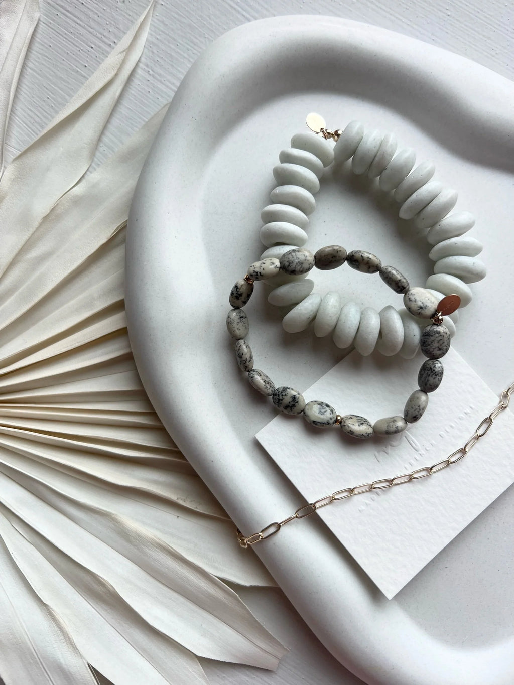 linen & stone stack