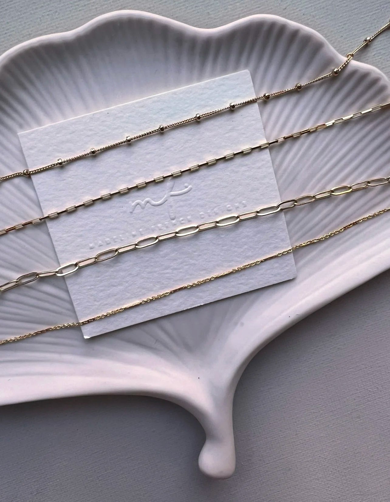 plain chain bracelet