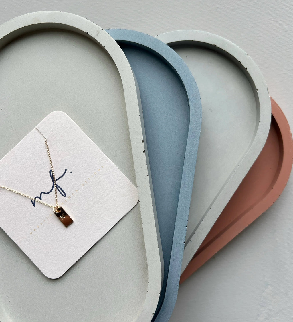tiny rectangle charm