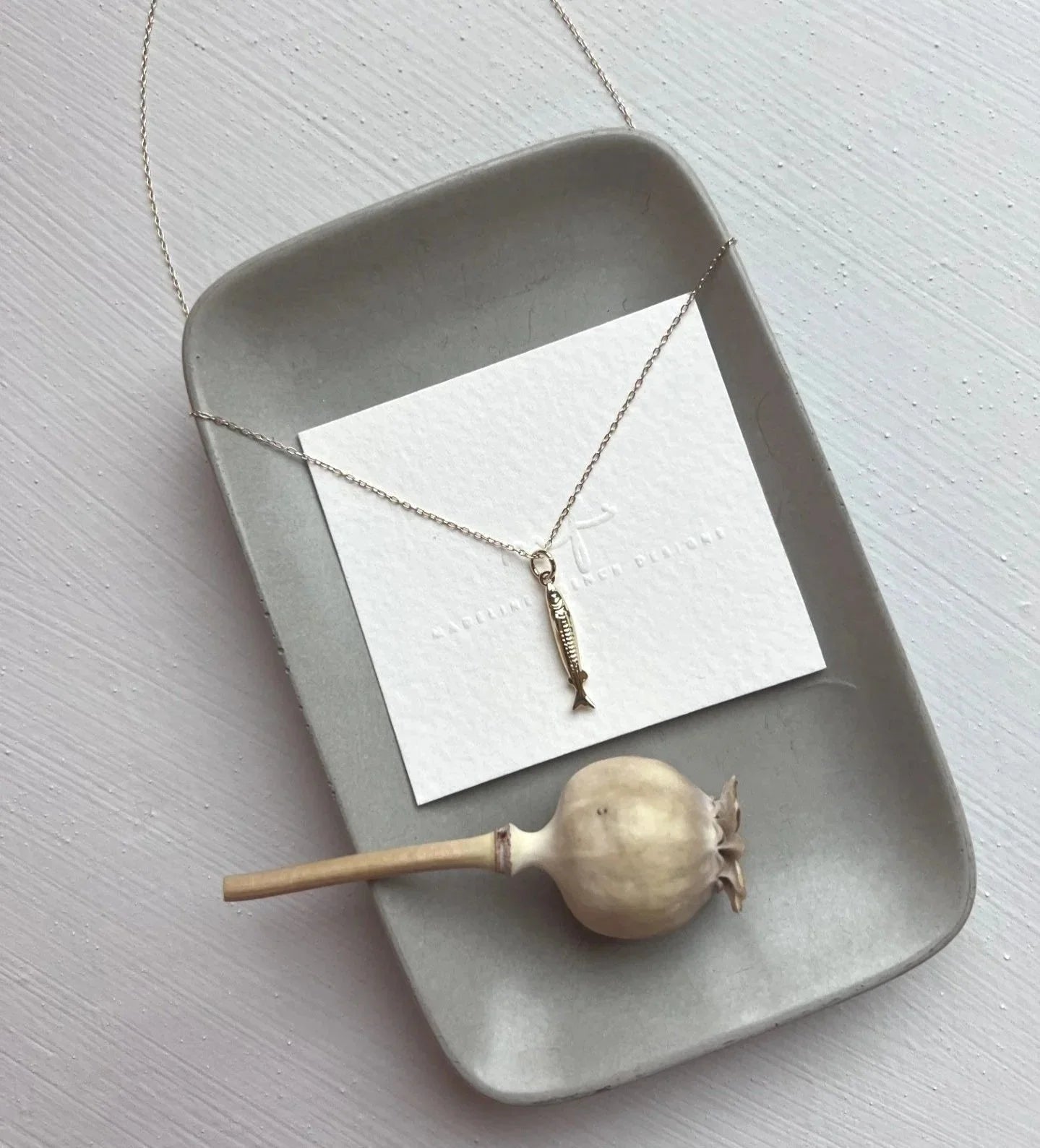 the little sardine necklace