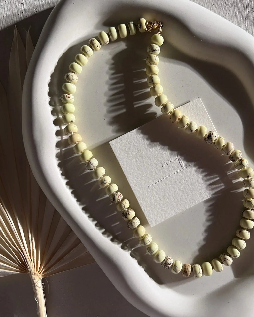 sun & stone necklace