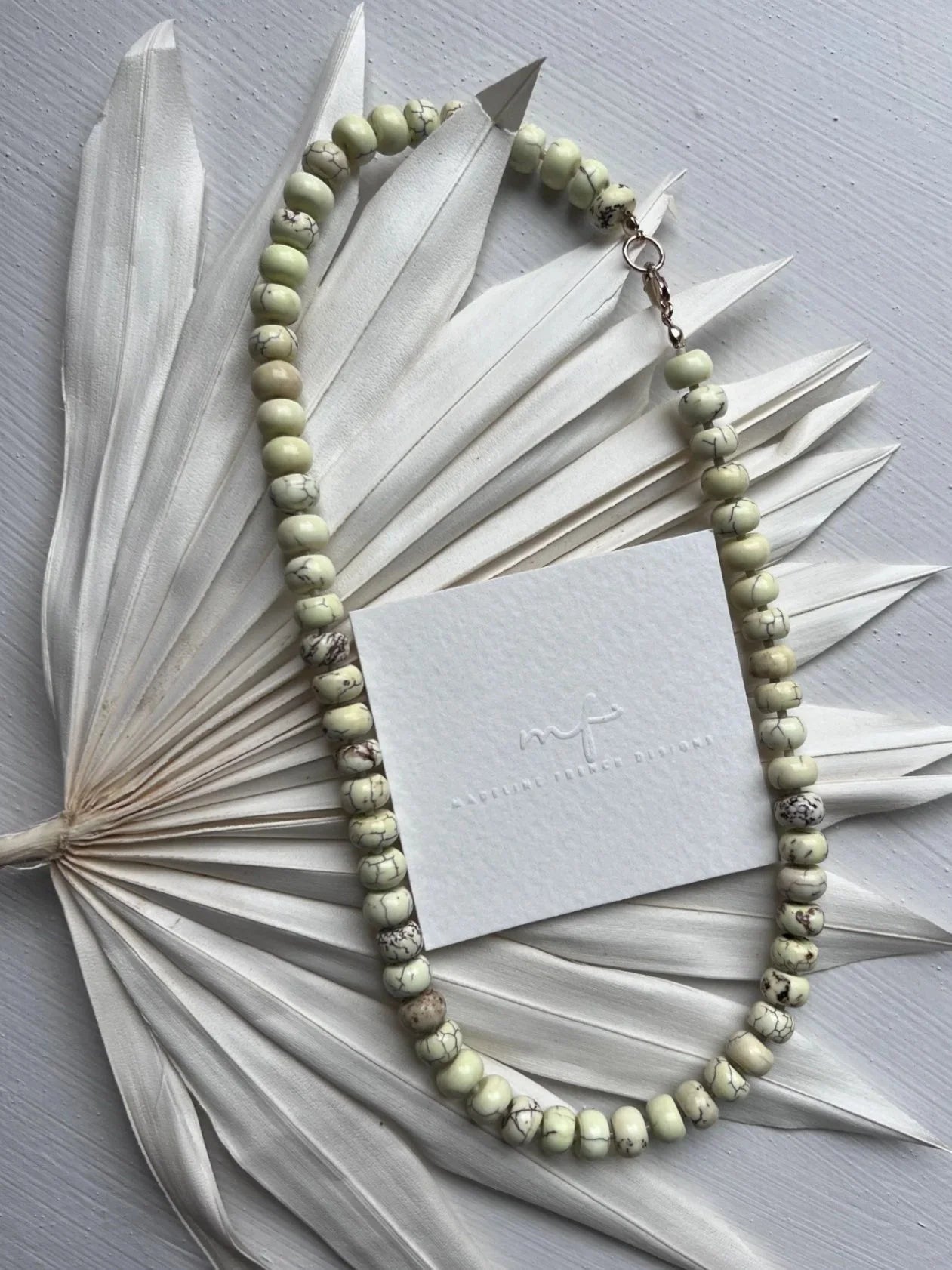 sun & stone necklace