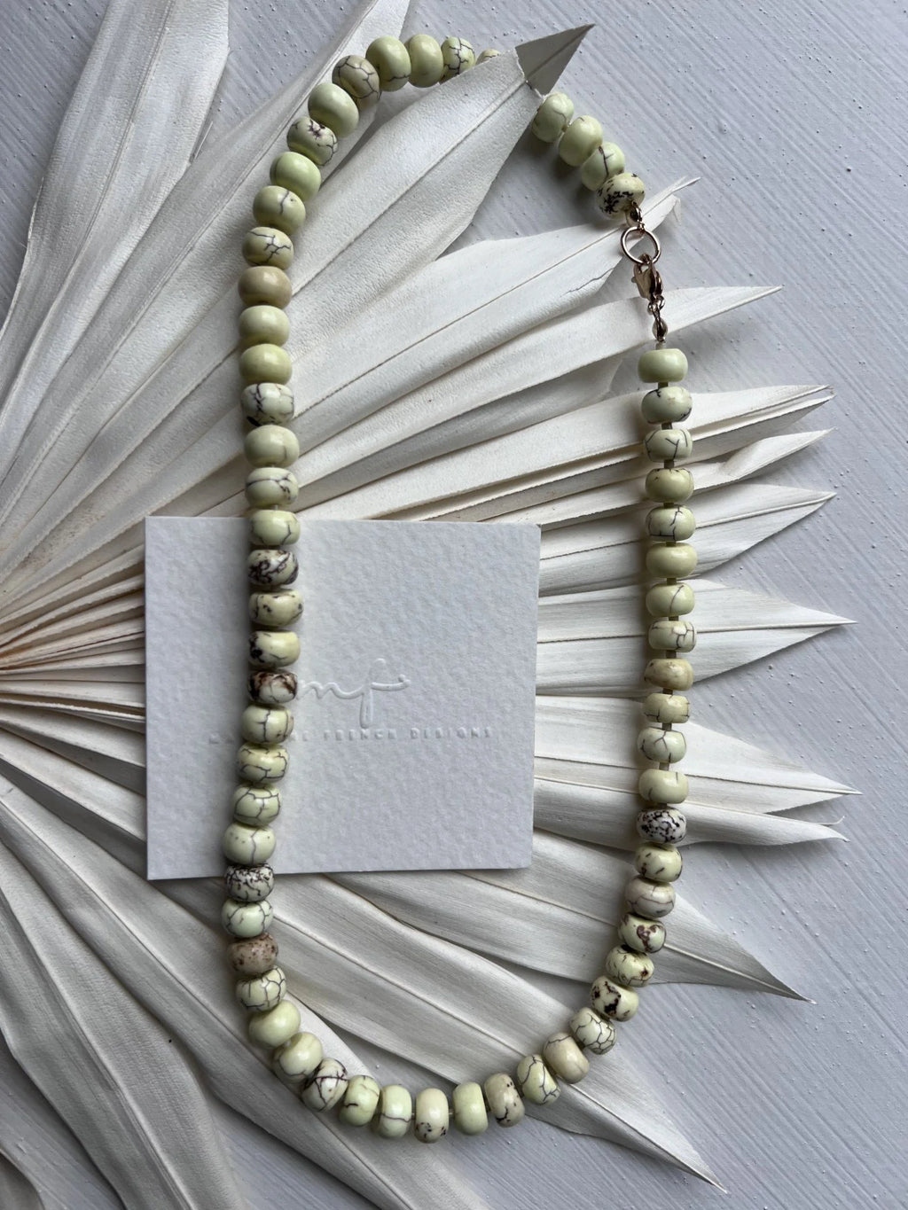 sun & stone necklace