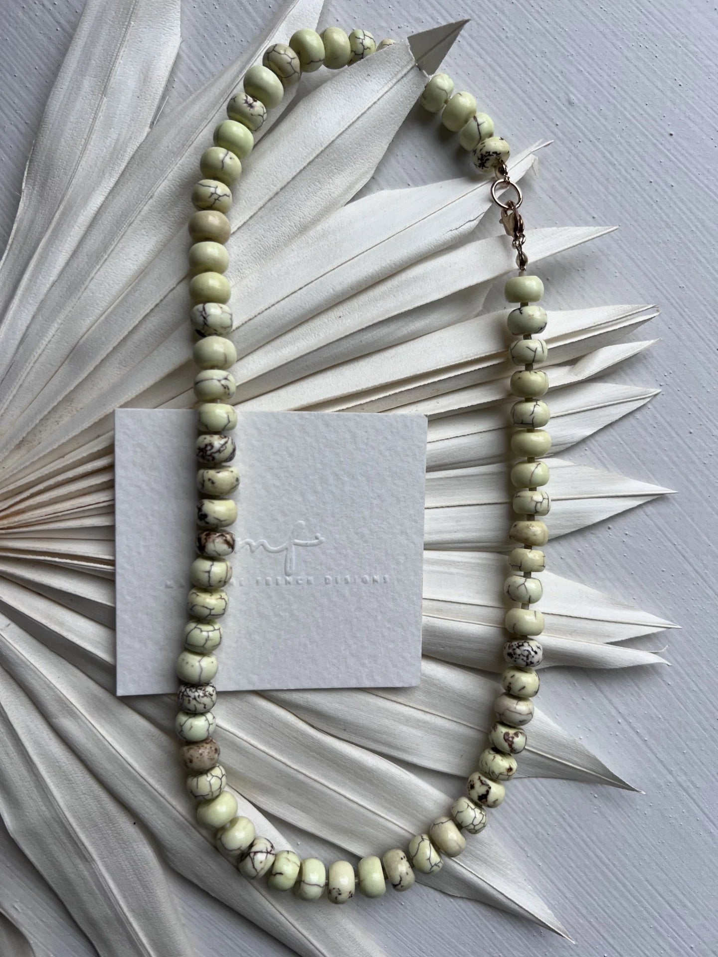 sun & stone necklace