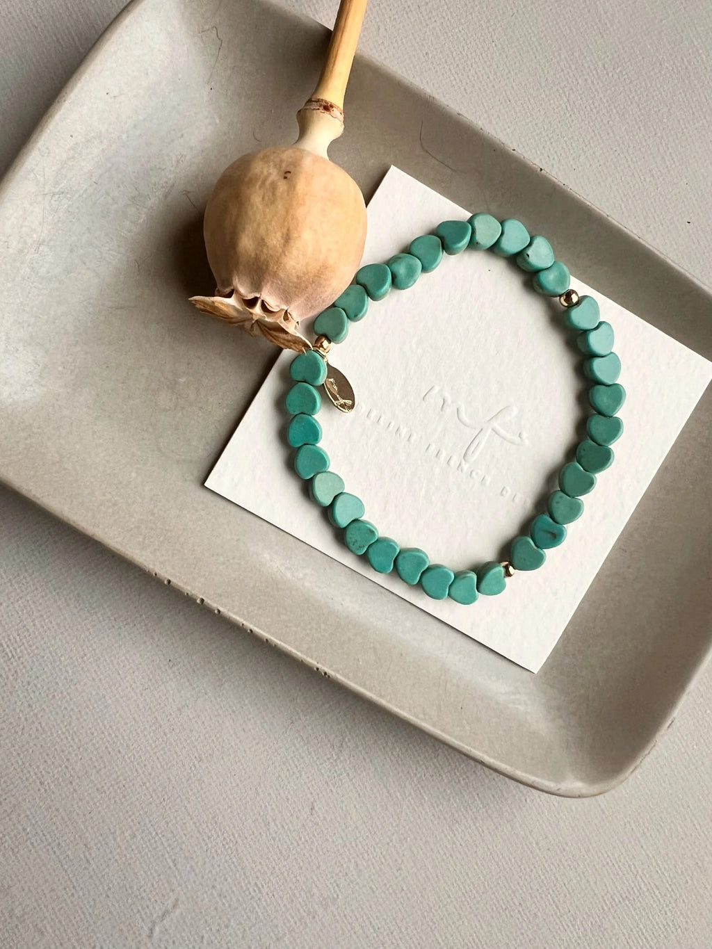 turquoise grounder bracelet