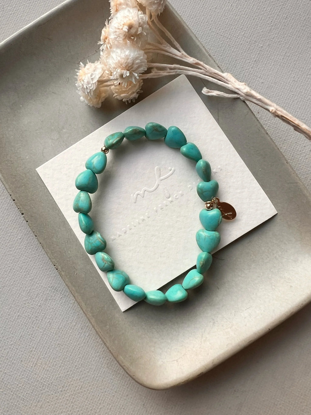 turquoise grounder bracelet